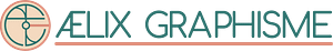 bannière logo et nom Aelix graphisme barre menu supérieure